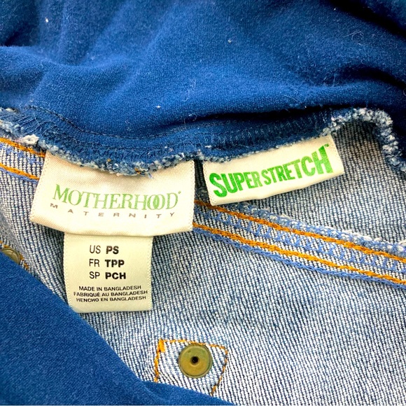 Motherhood Maternity Jeans Super Stretchy Sz Petite Small - Picture 8 of 8